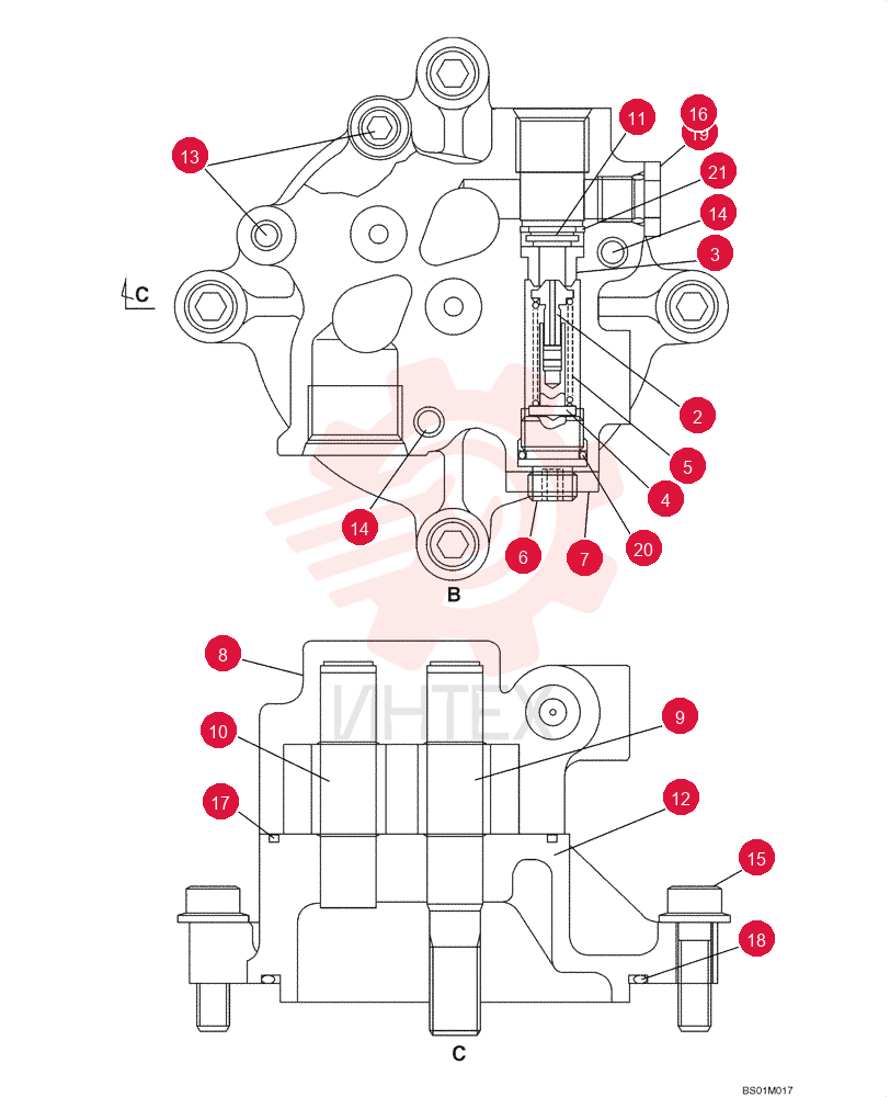 PUMP, HYDRAULIC LJ00575