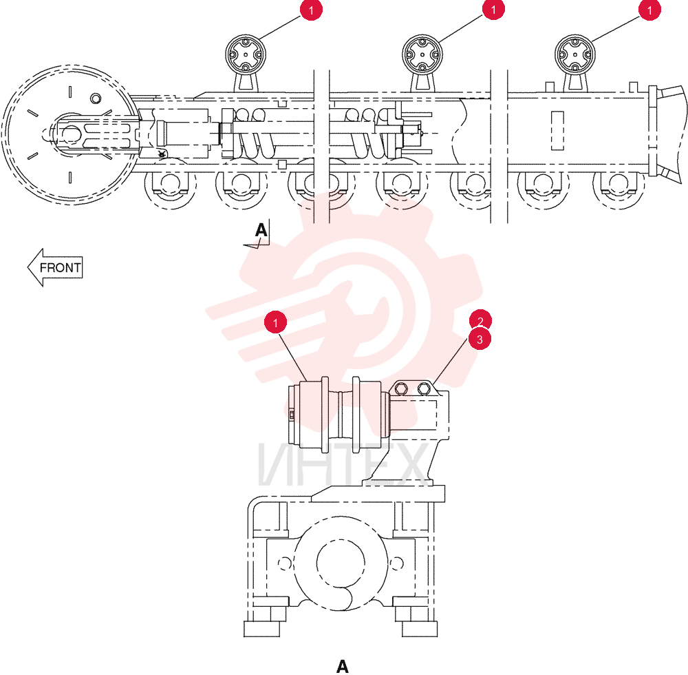 ROLLER ASSY. KUA0284