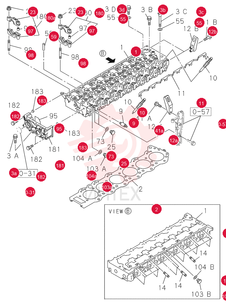 CYLINDER HEAD 87562027 (2)
