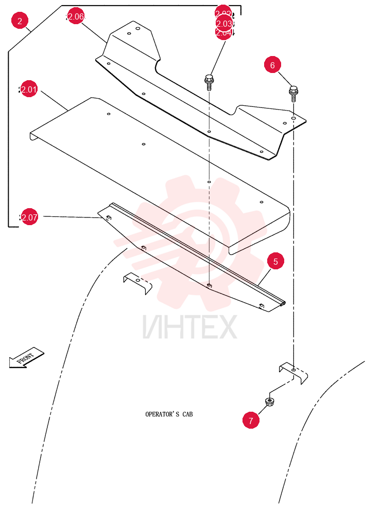 DEFLECTOR KHN2999
