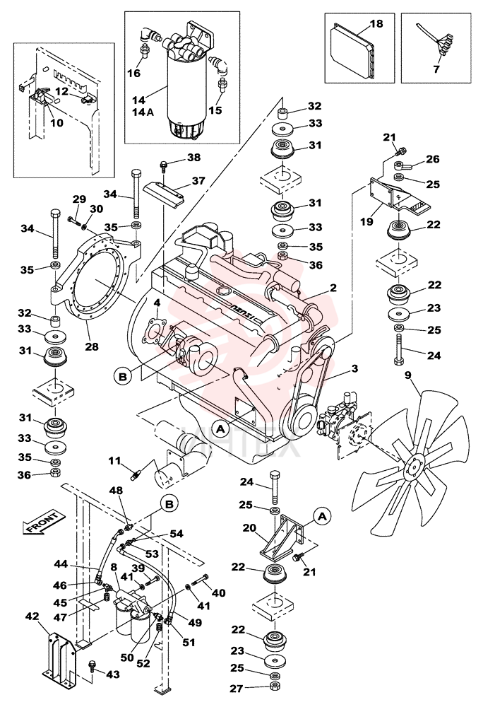 ENGINE ASSEMBLY KUH10100
