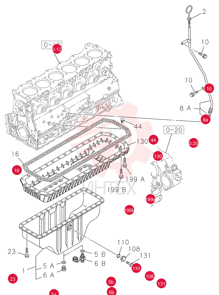 ENGINE OIL PAN 87384370