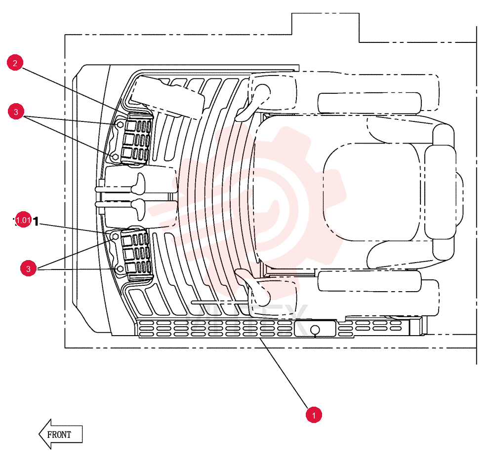 FLOOR MAT KHJ1614