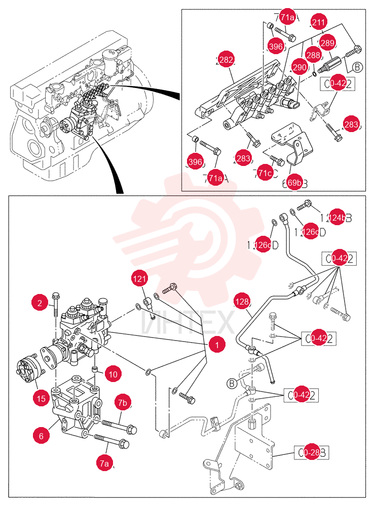 FUEL INJECTION PUMP 87361319 (1)