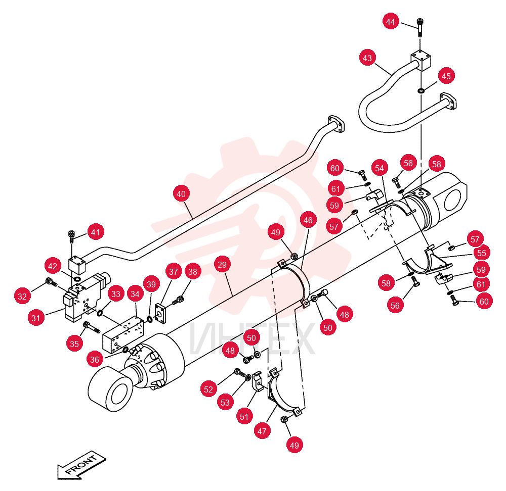 HYDRAULIC CYLINDER KUV10610