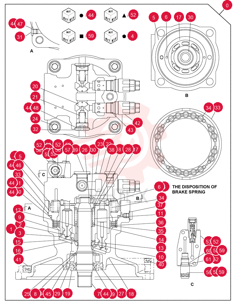 HYDRAULIC MOTOR KUC10010 (2)
