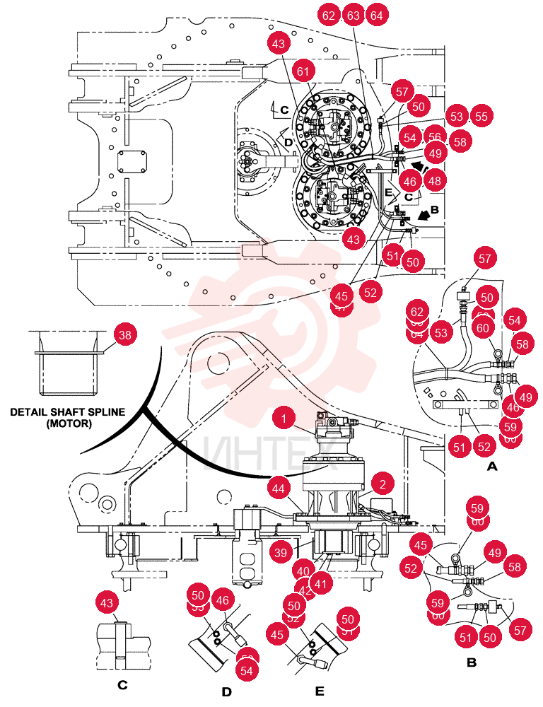 HYDRAULIC MOTOR KUC10010 (1)