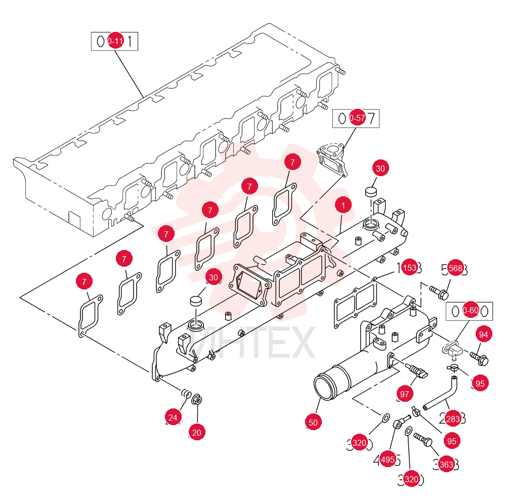 INLET MANIFOLD 87532284