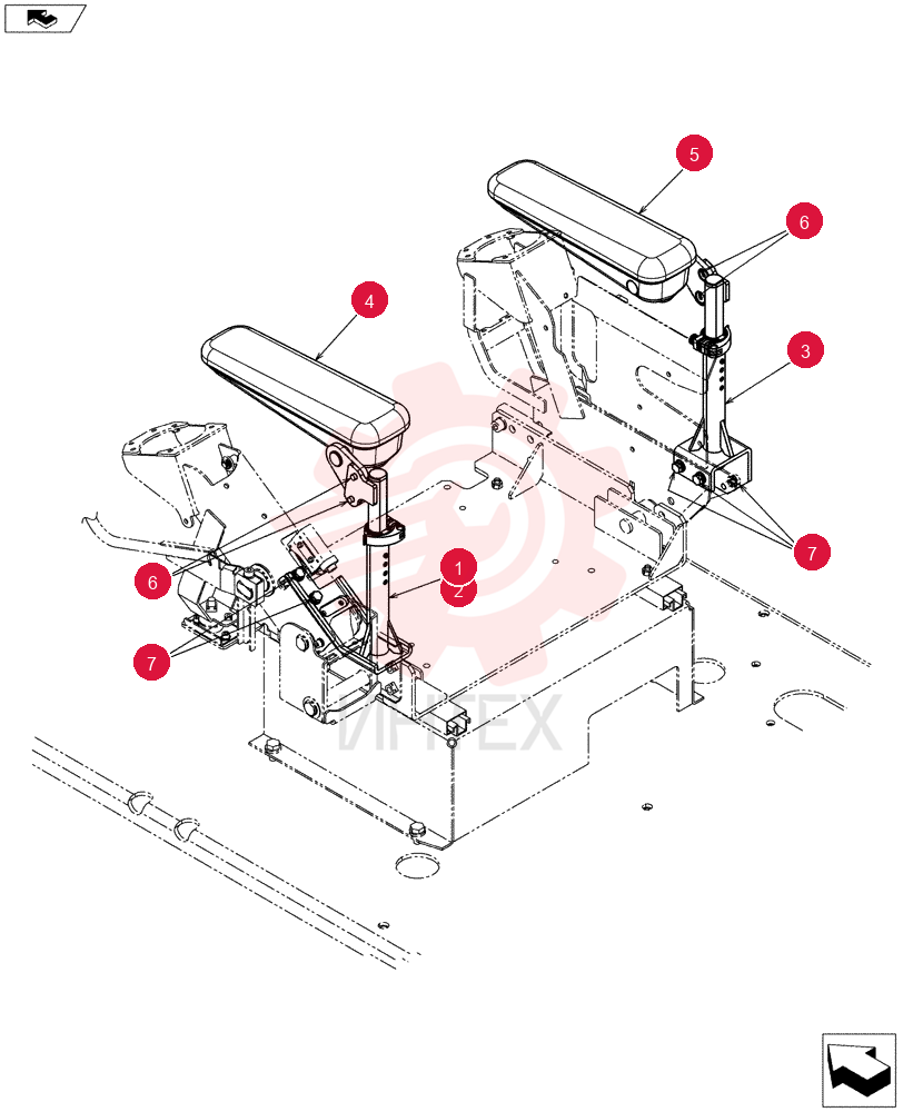 ARMREST YN25M01233F1