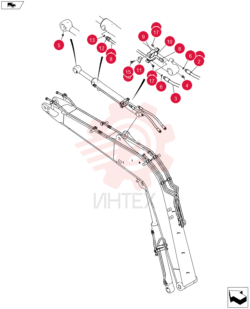 Cylinder Arm YT42H00094F1