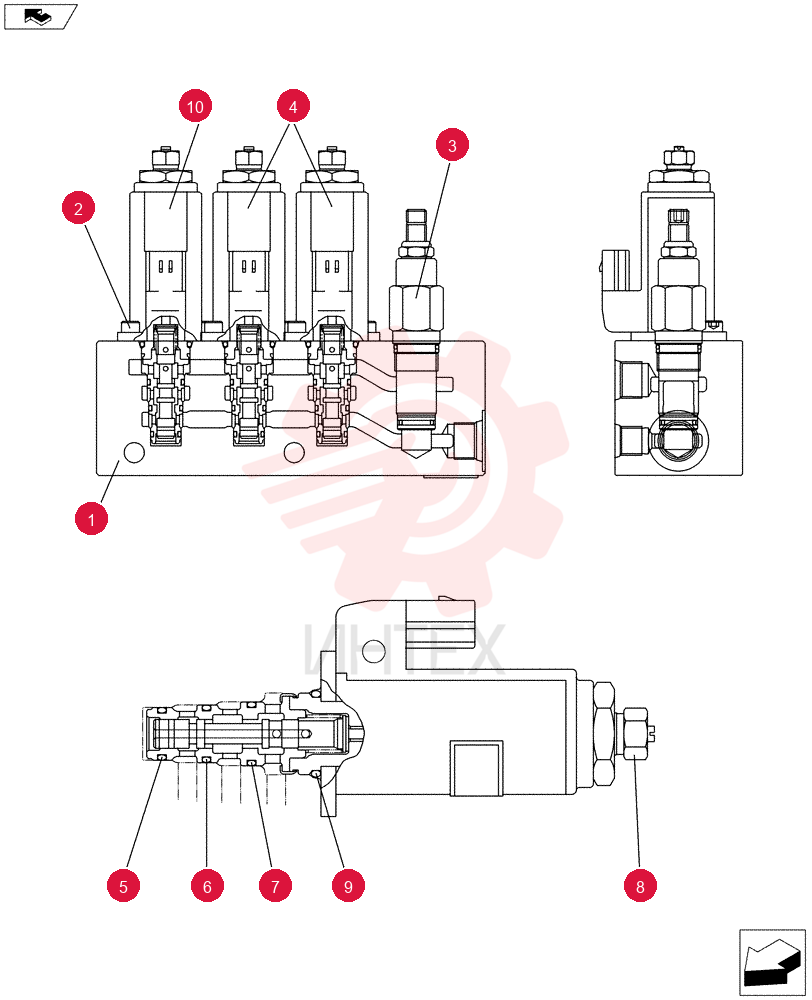 MOTOR HOUSING YT35V00027S101