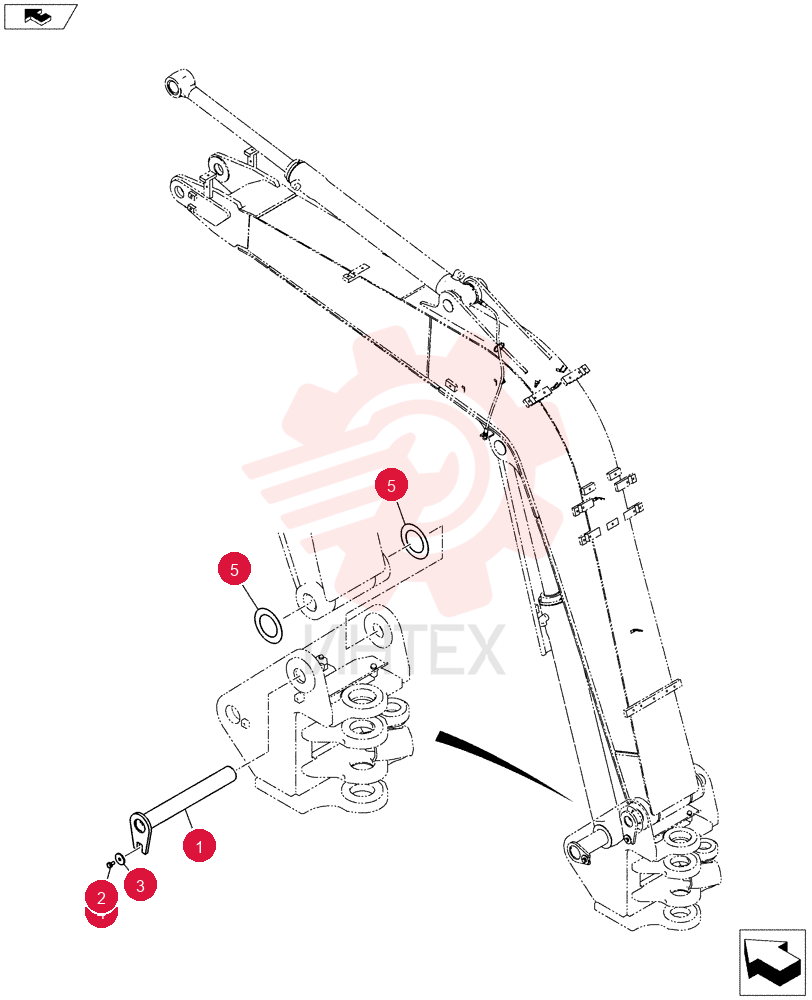 Схема (E80BMSR) - COMPACT CRAWLER EXCAVATOR ASN LF06-04501 (NBTA18037) LF02B00004F1