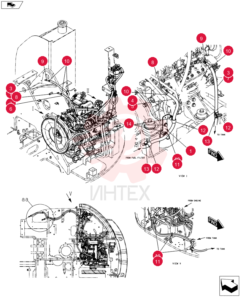 Схема (E80BMSR) - COMPACT CRAWLER EXCAVATOR ASN LF06-04501 (NBTA18037) YT21P00008F1