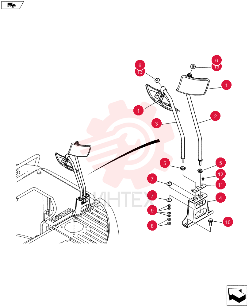 Схема (E80BMSR) - COMPACT CRAWLER EXCAVATOR ASN LF06-04501 (NBTA18037) YT52C00018F1