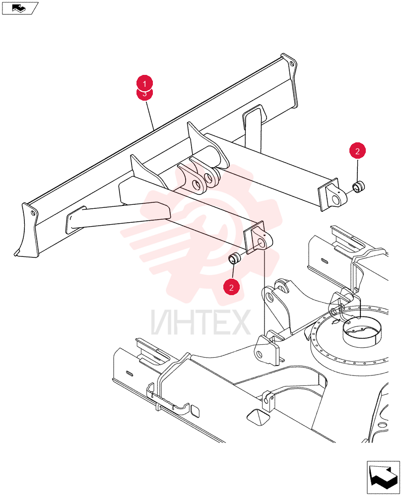 Схема (E80BMSR) - COMPACT CRAWLER EXCAVATOR ASN LF06-04501 (NBTA18037) LF51B00038F5