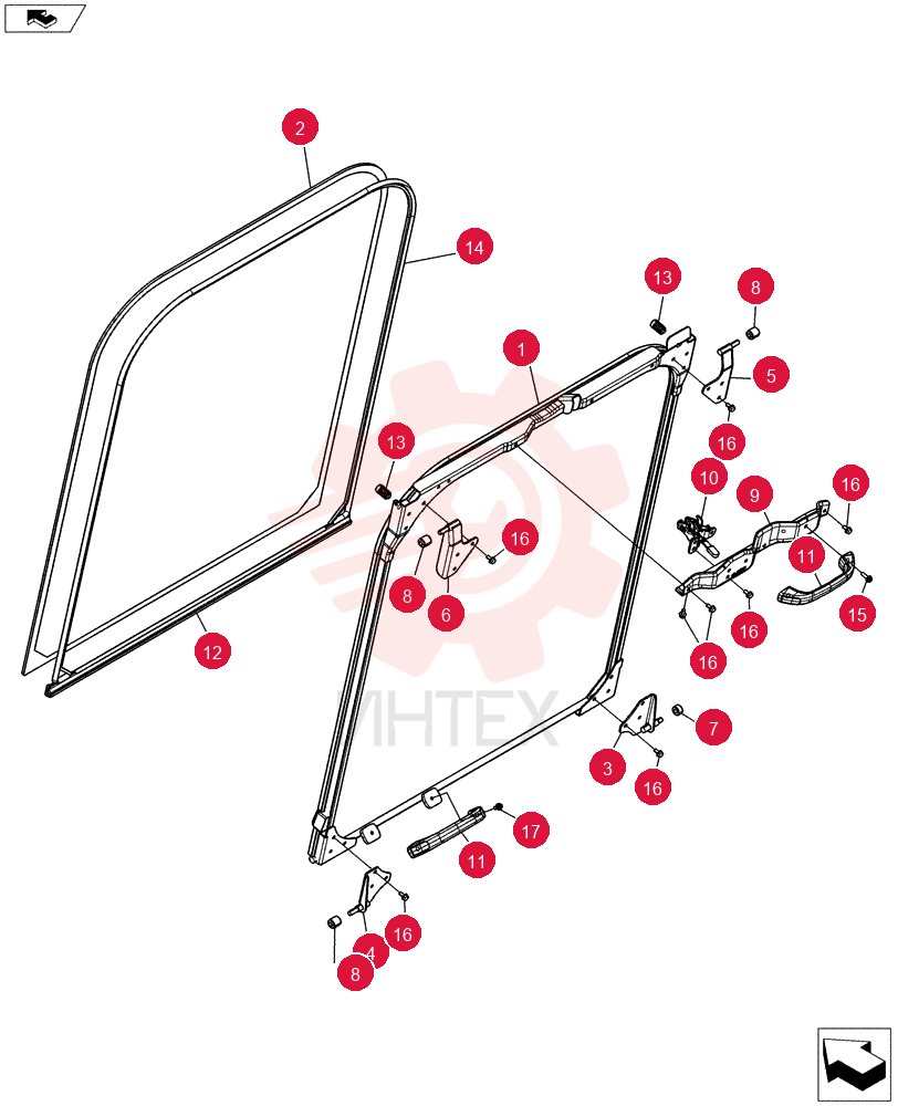 WINDOW FRAME LQ50C00002S001