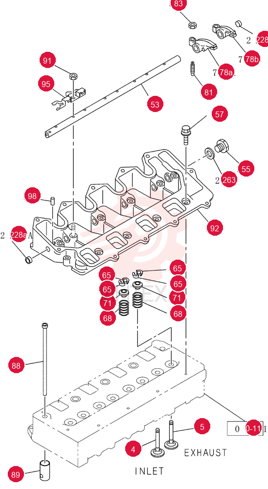 CAMSHAFT VI8980931550 (2)