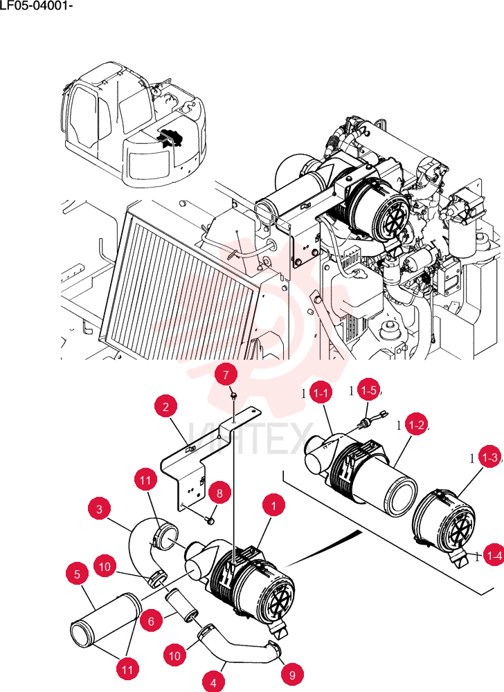 Cleaner Assy, Air YT11P00008F1