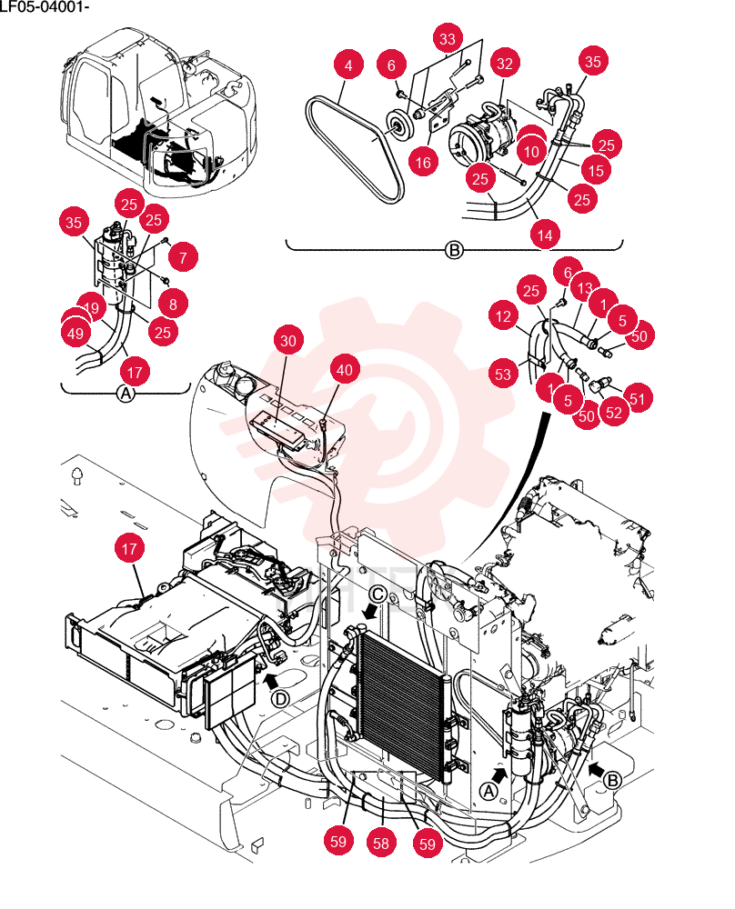Conditioner Assy, Air YT20M00016F1 (3)