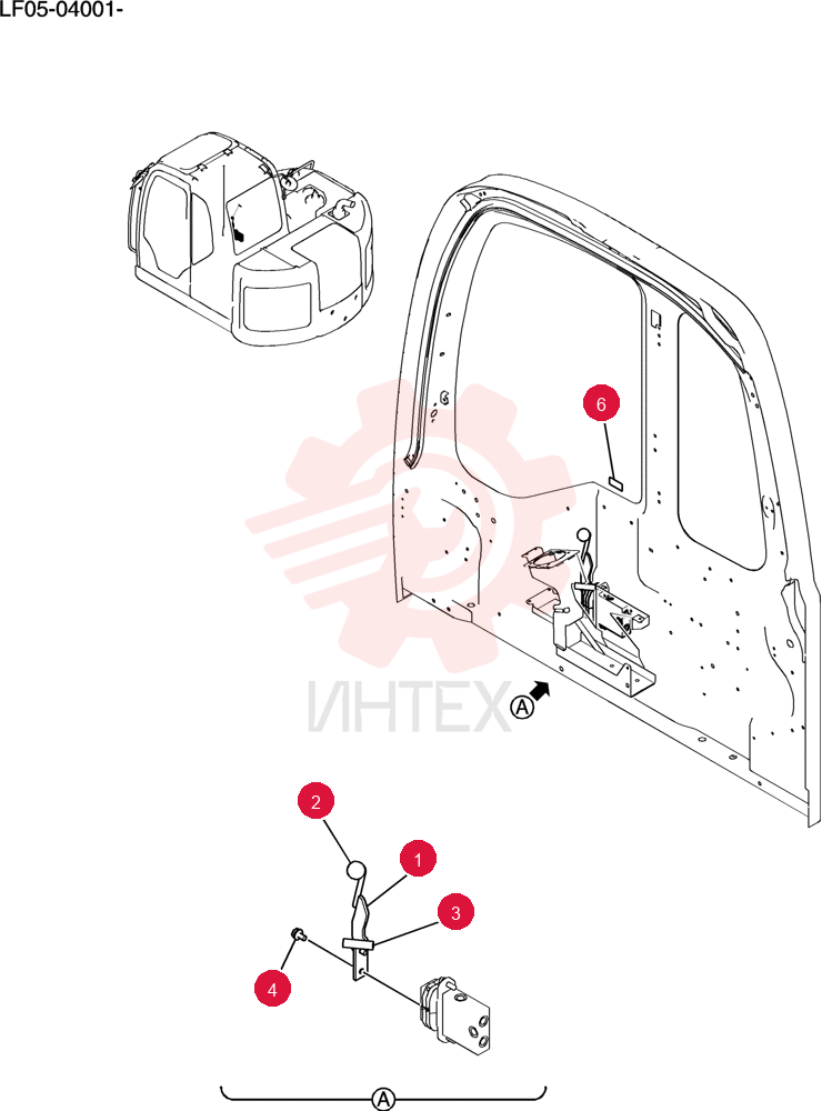 Control Assy, Dozer YB14M00001F2