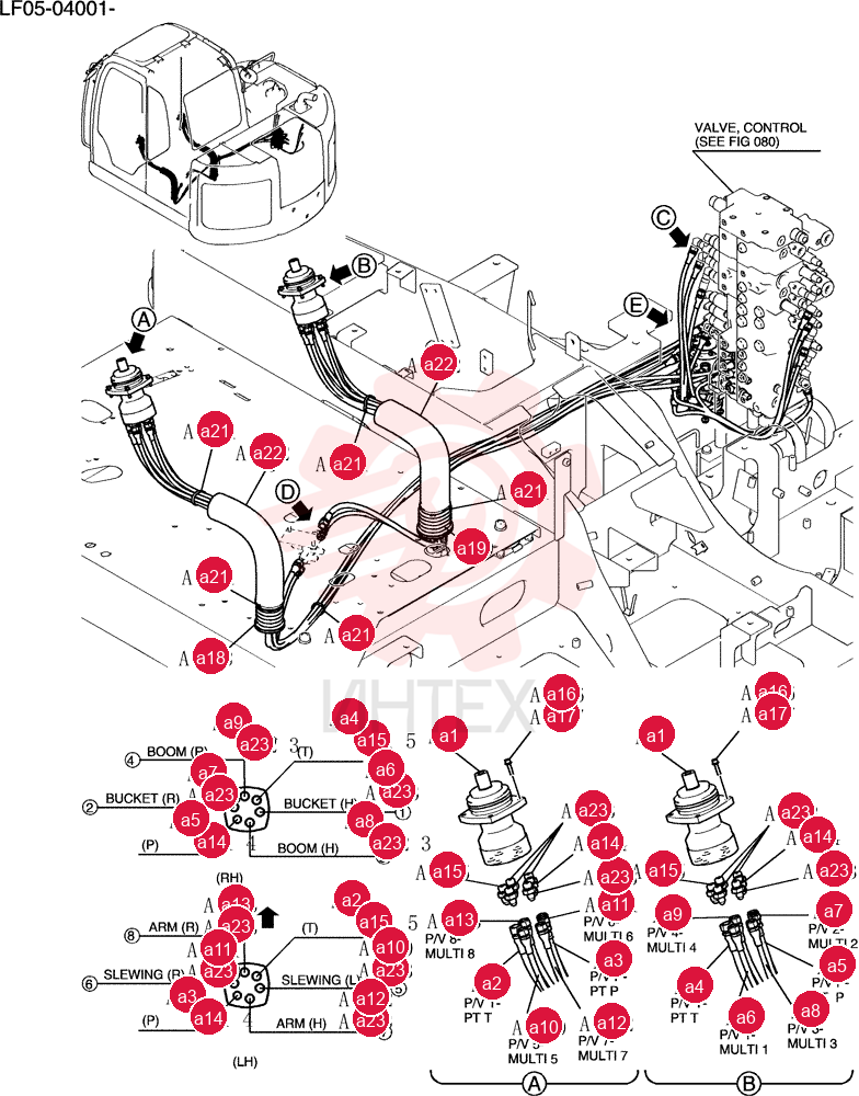 Control Lines, Remote YT68H00059F1 (1)