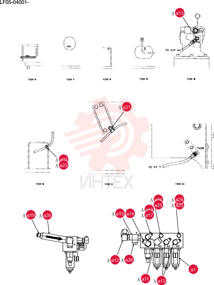 Control Lines, Valve LF64H00024F1 (2)