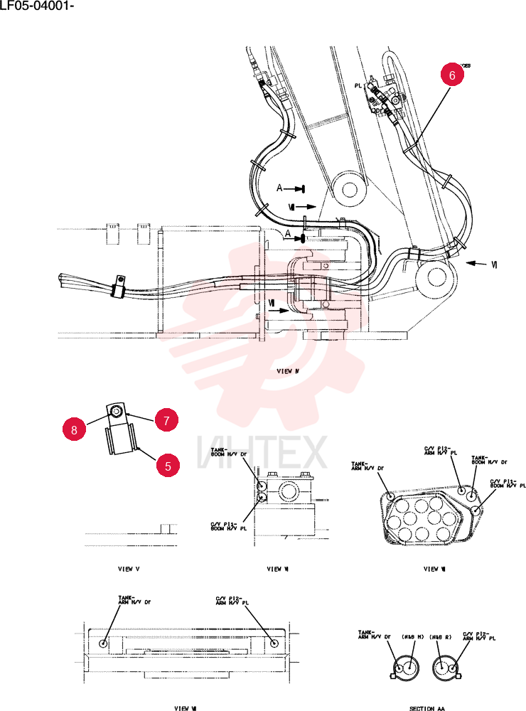 Control Lines, Valve LF64H00029F1 (1)