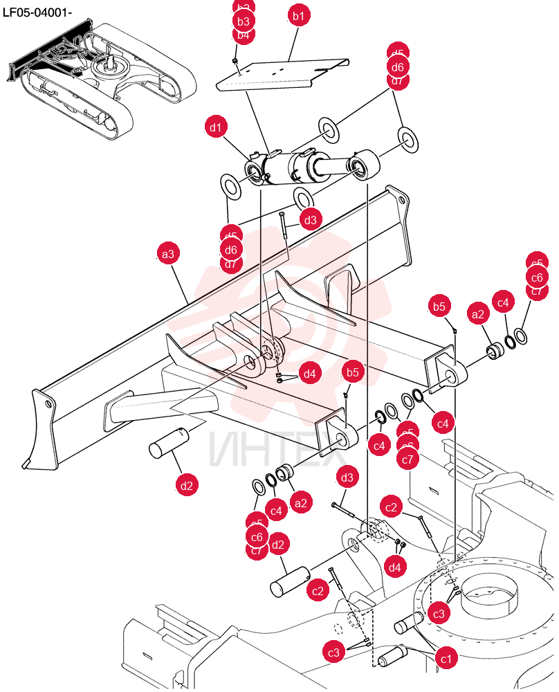 Dozer Assy LF51B00038F2