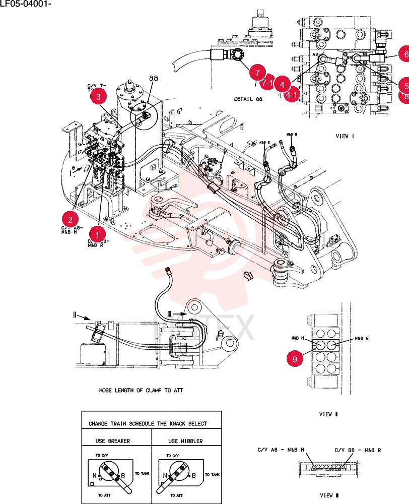Hyd Lines, Upp LF03H00009F1