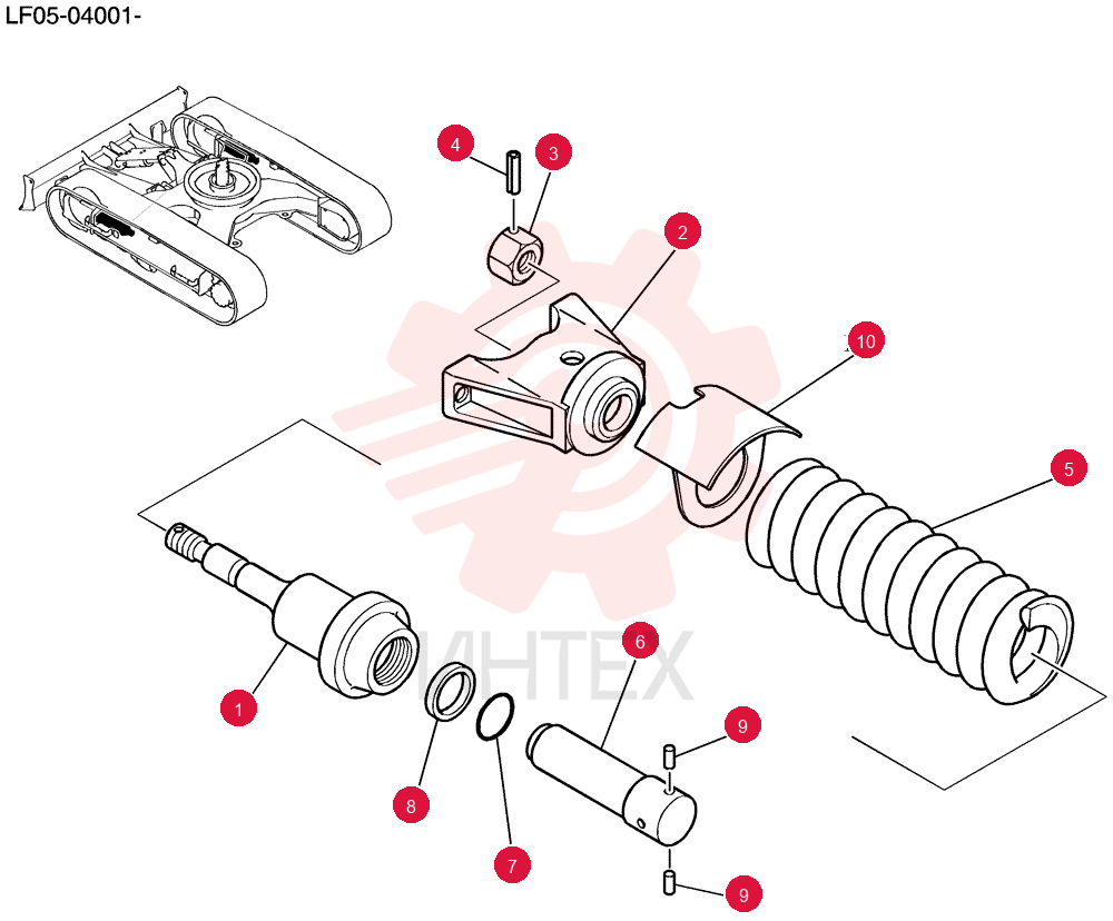 IDLER YT54D00002F1