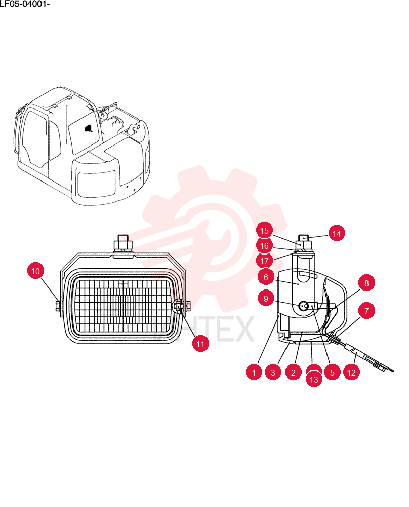 LIGHT ASSY. YT80S00002F1