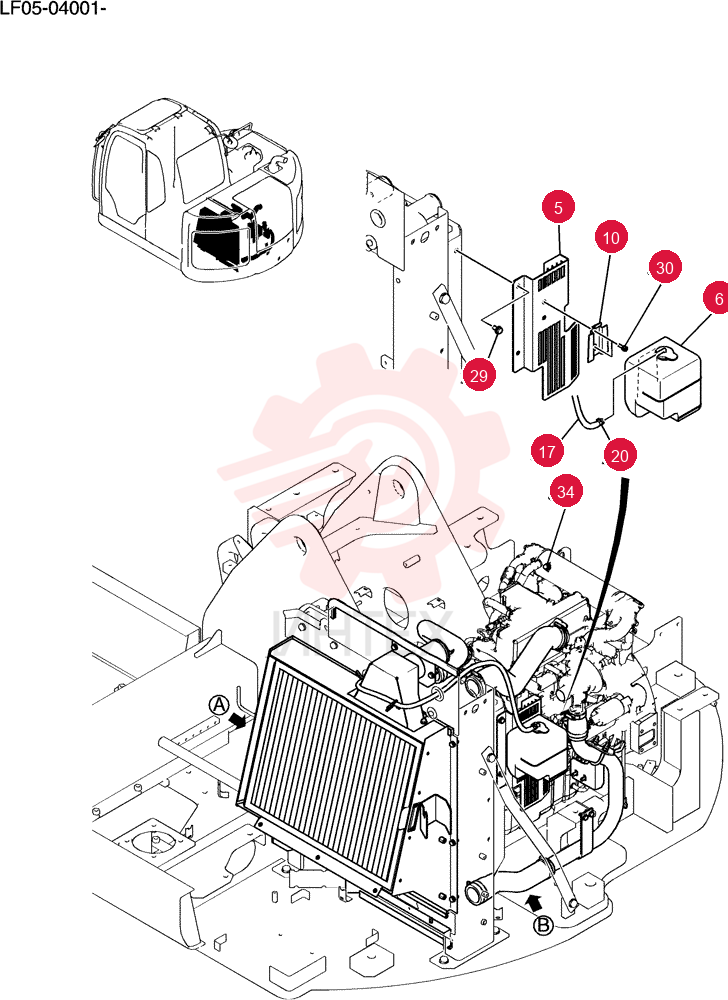 Radiator Group YT05P00018F1 (2)