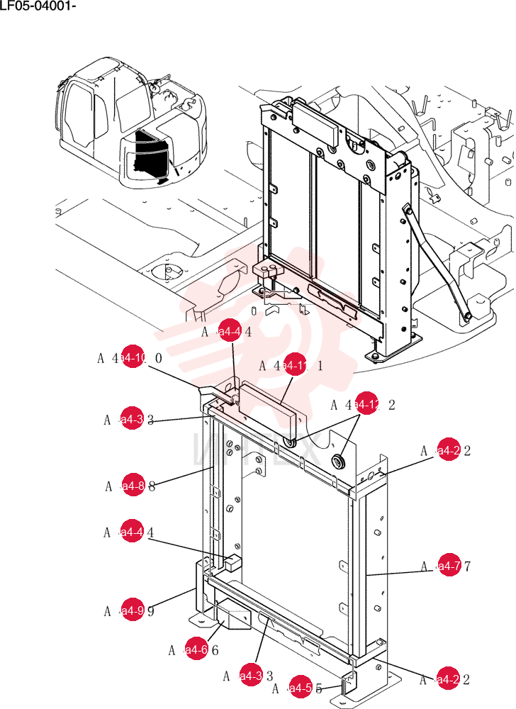 Radiator Instal YT05P00020F1 (2)