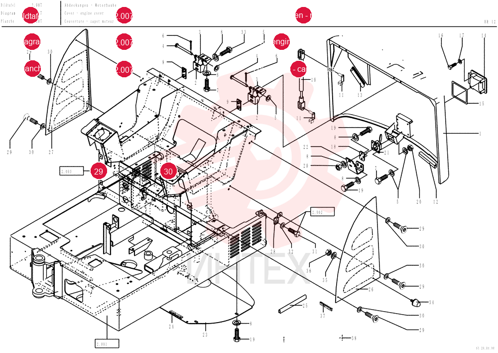 ENGINE HOOD PANEL