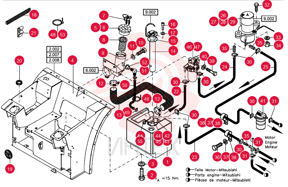 FUEL TANK 6905228
