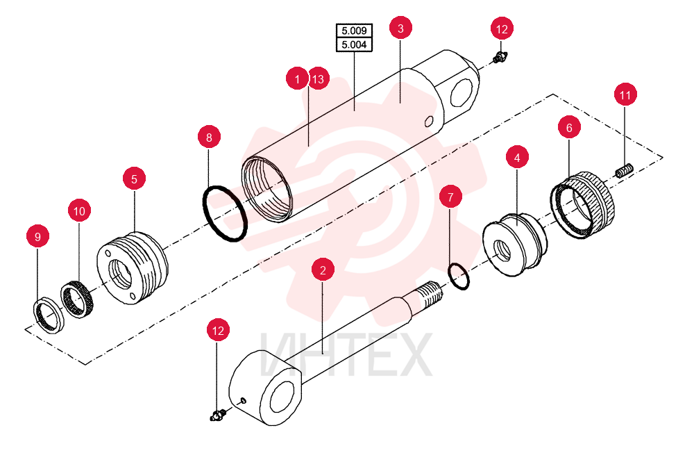HYDRAULIC CYLINDER 84090907
