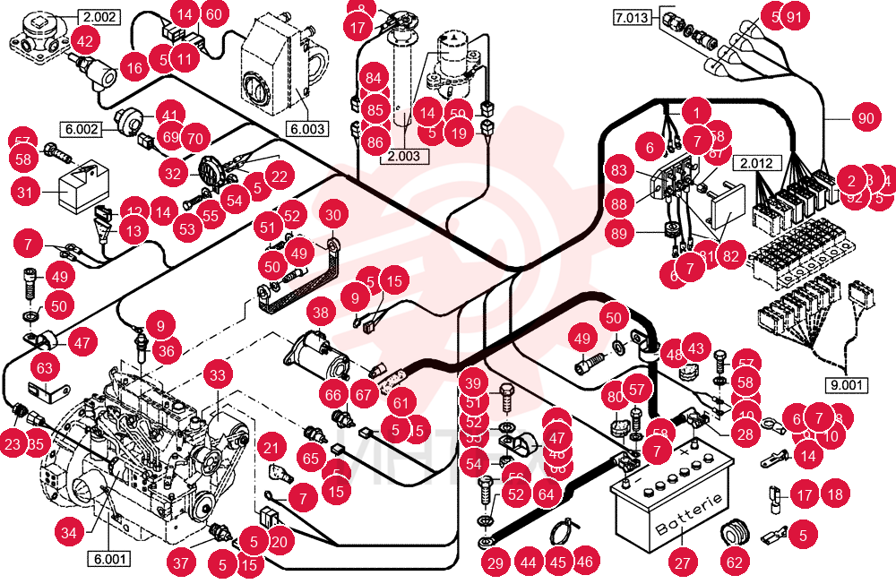 WIRE HARNESS 6905991