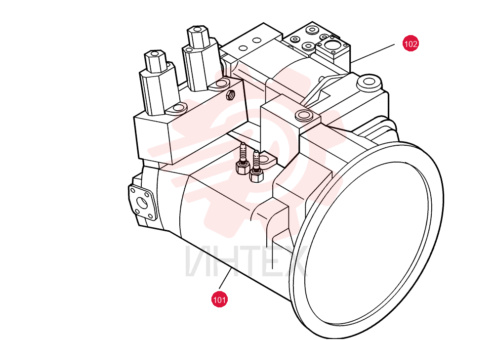HYDRAULIC PUMP 73182165