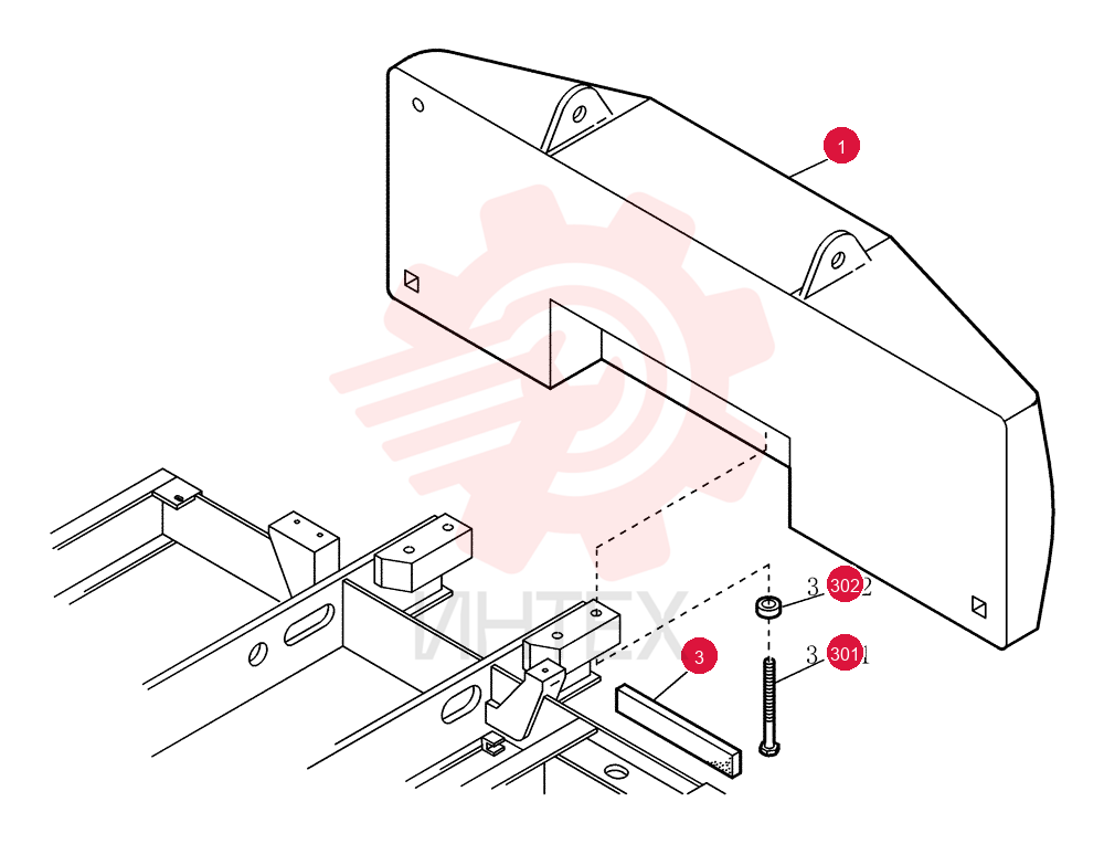 COUNTERWEIGHT 73183333