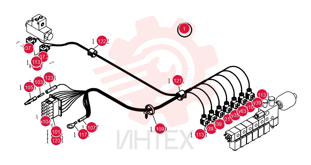 ELECTRIC CABLE 72183325