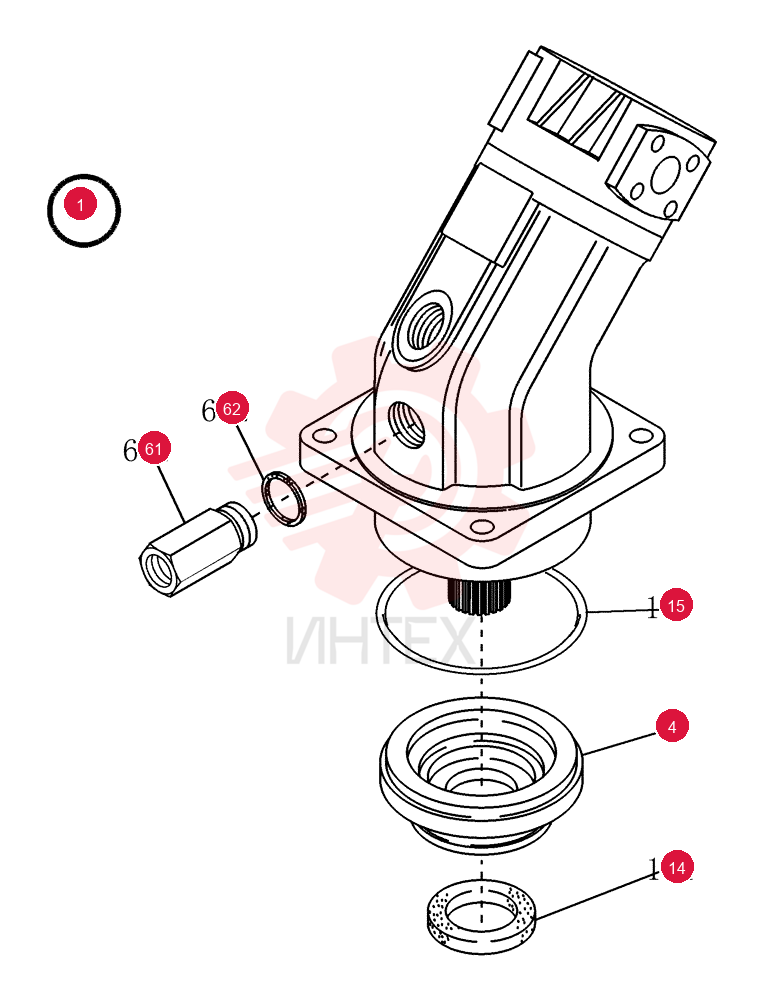 HYDRAULIC MOTOR 73170552