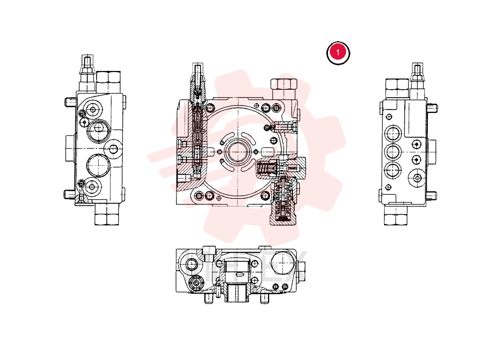 HYDRAULIC PUMP 87000830