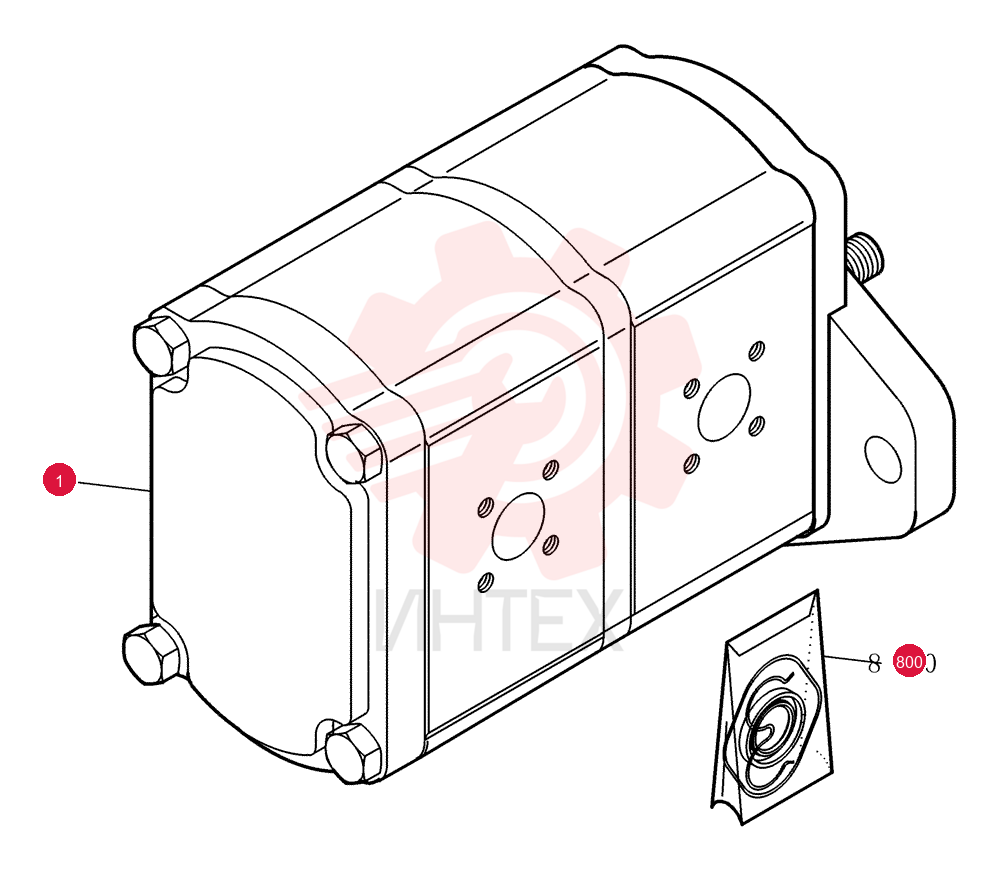HYDRAULIC PUMP 73184540