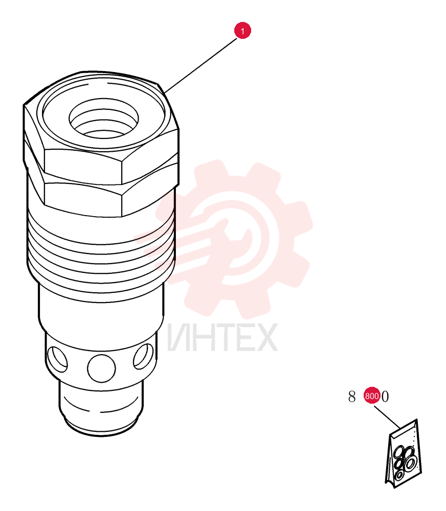 HYDRAULIC VALVE 73187692