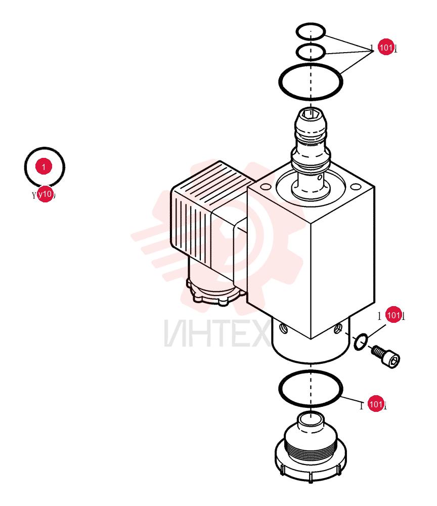 HYDRAULIC VALVE 73170492