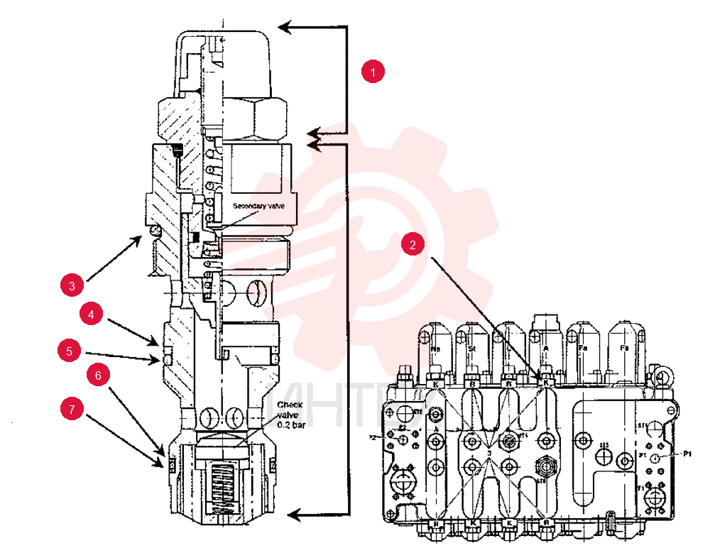 PRESSURE RELIEF VALVE 73183375