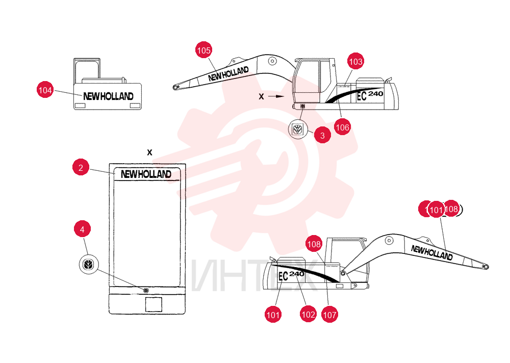DECAL KIT 87002266