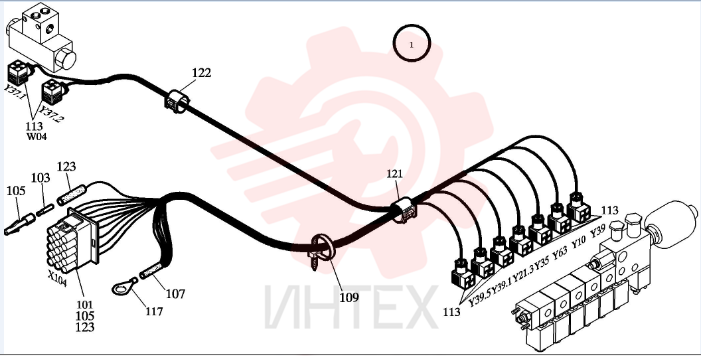 ELECTRIC CABLE 72183325