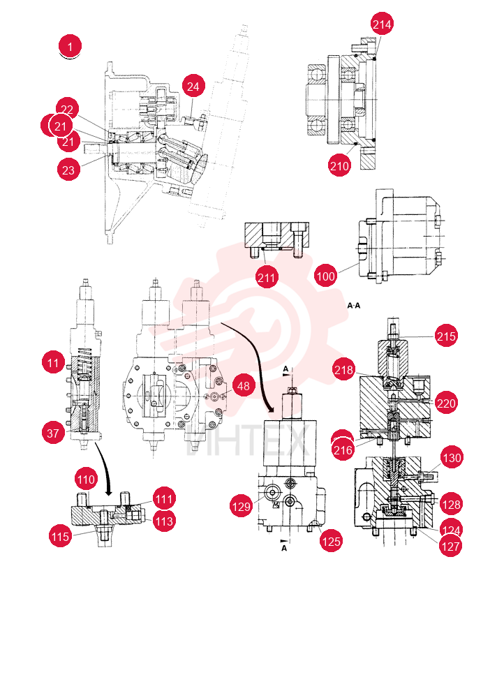 HYDRAULIC PUMP 73188077