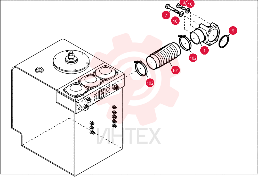 INLET MANIFOLD 73171765